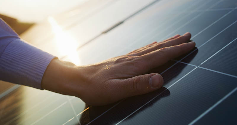 Panneau solaire photovoltaïque